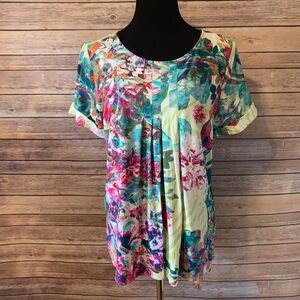 Soft Surroundings Pleated Blouse, nwot, never worn